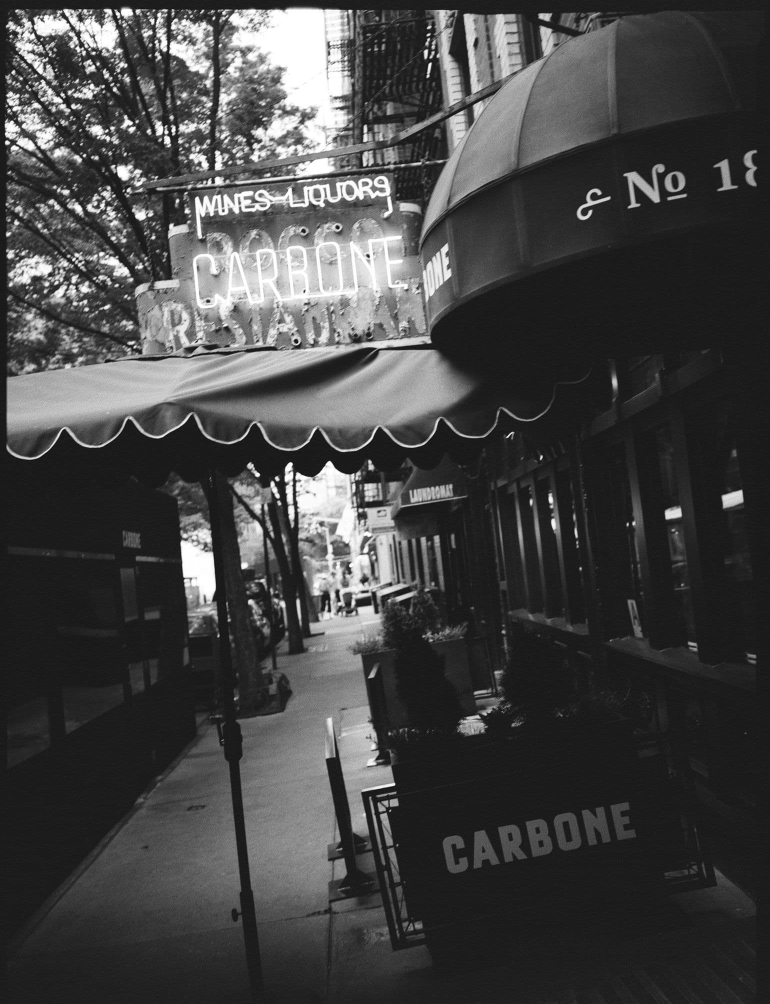 a neon sign
